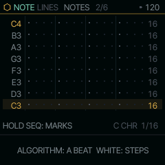 The NOTES page
