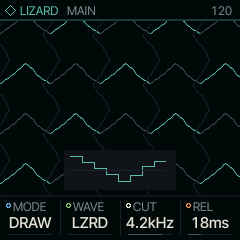 LIZARD on its MAIN page