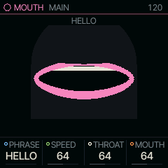 MOUTH on its MAIN page