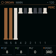 ORGAN on its MAIN page