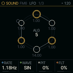 The LFO page